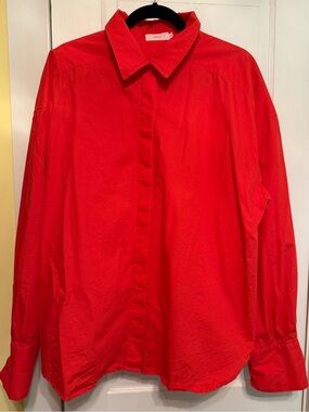 NWOT. Australian brand MAYE Gigi Button-down Shirt. 2XL